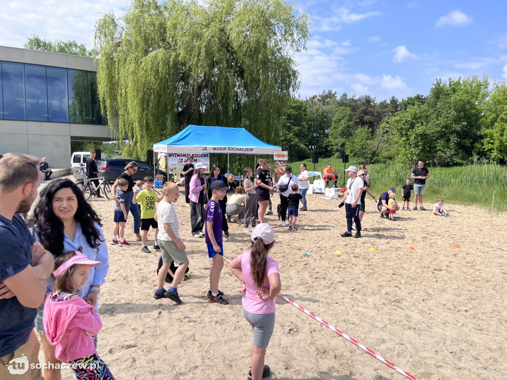 Wyzwanie Biegowe z Jajem na Plaży Miejskiej
