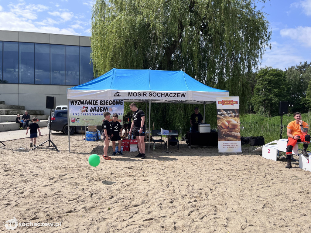 Wyzwanie Biegowe z Jajem na Plaży Miejskiej