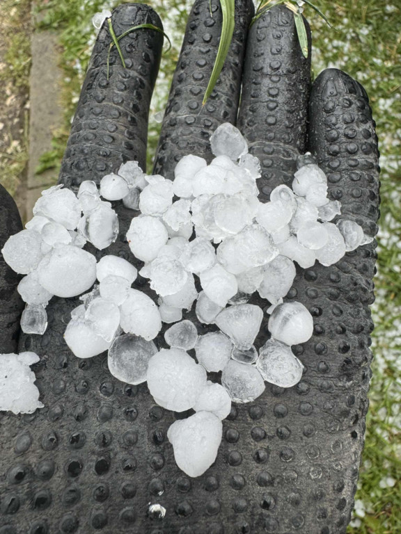 Gradobicie w powiecie sochaczewskim