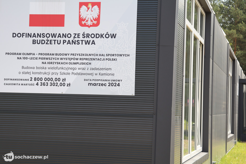 Szkoła w Kamionie ma 60 lat i... nową halę