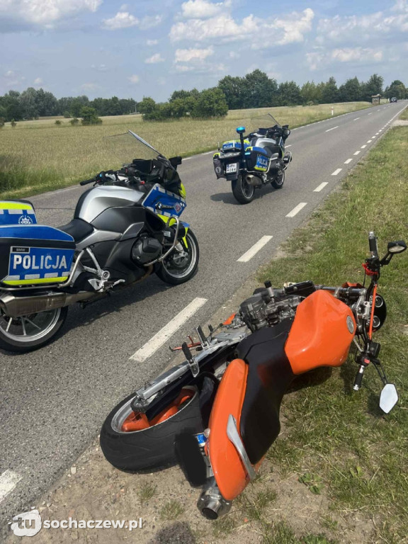 Pościg za 17-letnim motocyklistą