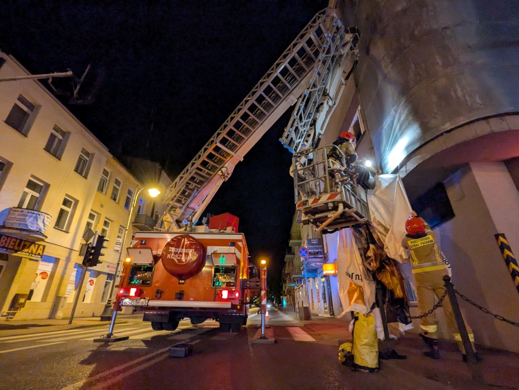 Groźnie na Warszawskiej