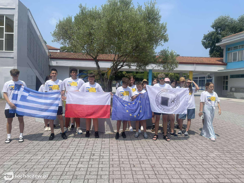 Uczniowie z SP Wyczółki w Grecji
