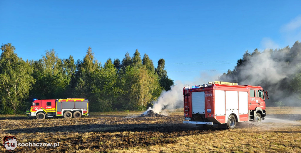 Pożar rżyska w Bibiampolu