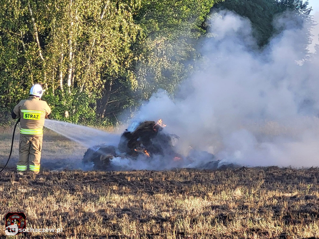 Pożar rżyska w Bibiampolu