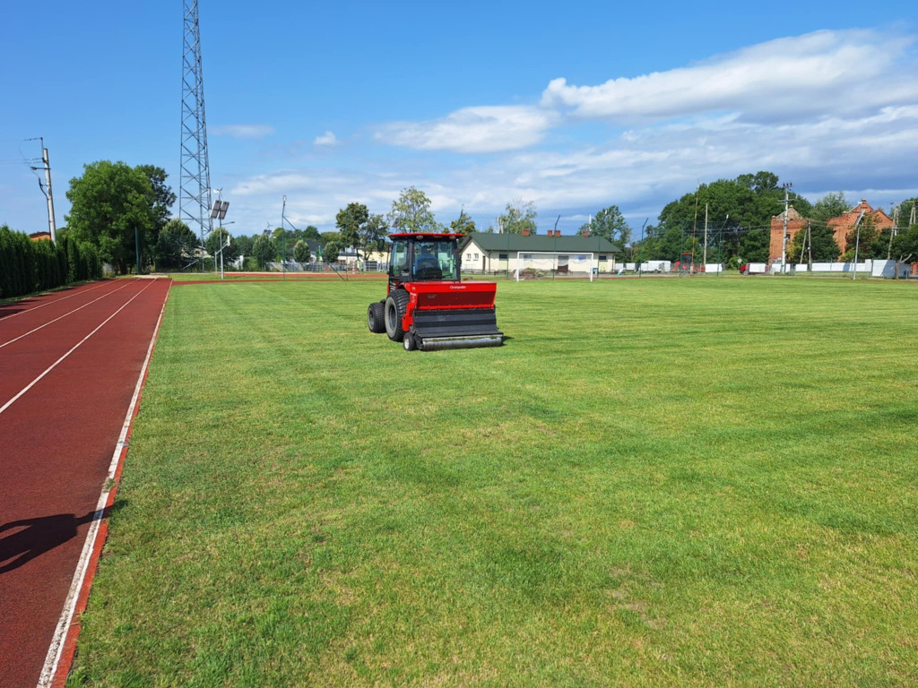 Stadion w Rybnie wypielęgnowany