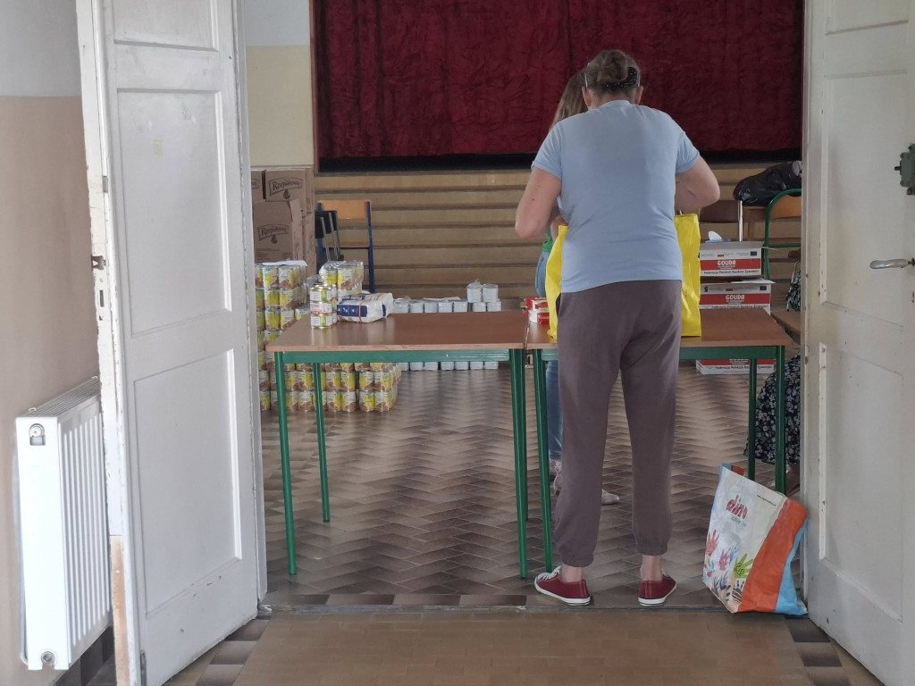 Gmina Rybno: paczki trafiły do potrzebujących