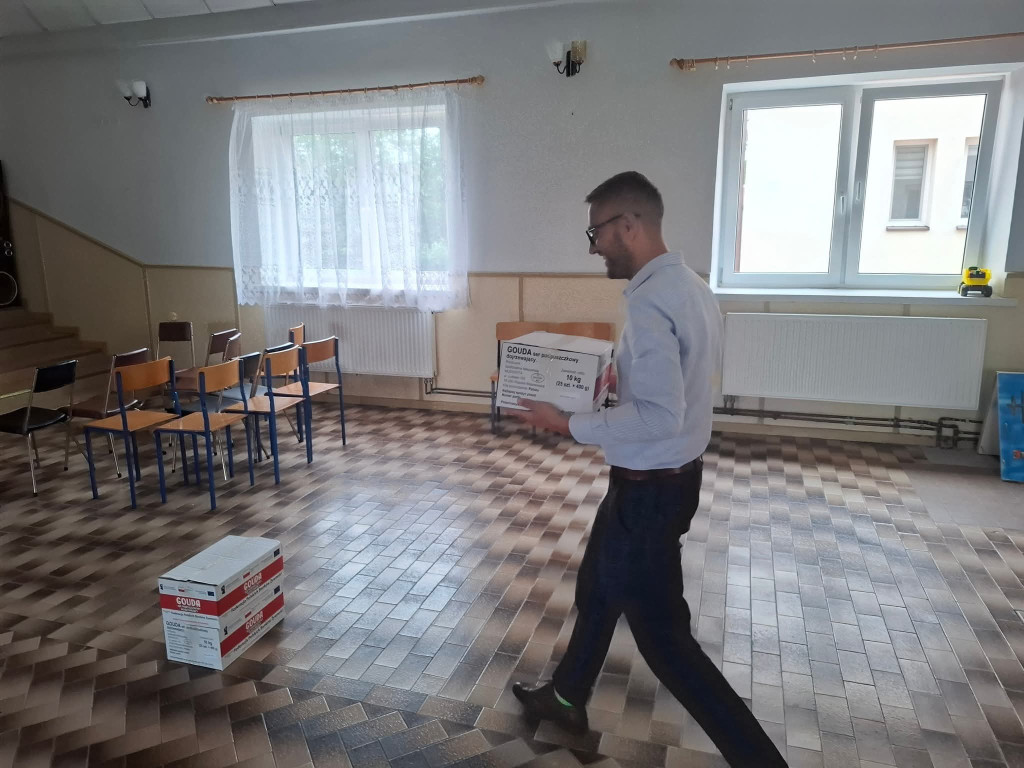 Gmina Rybno: paczki trafiły do potrzebujących