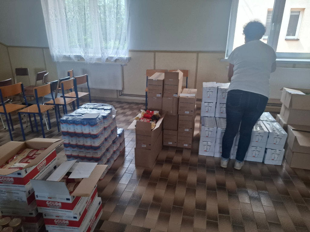 Gmina Rybno: paczki trafiły do potrzebujących