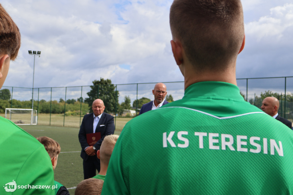 Minister sportu odwiedził Szymanów. Chodzi o orlik