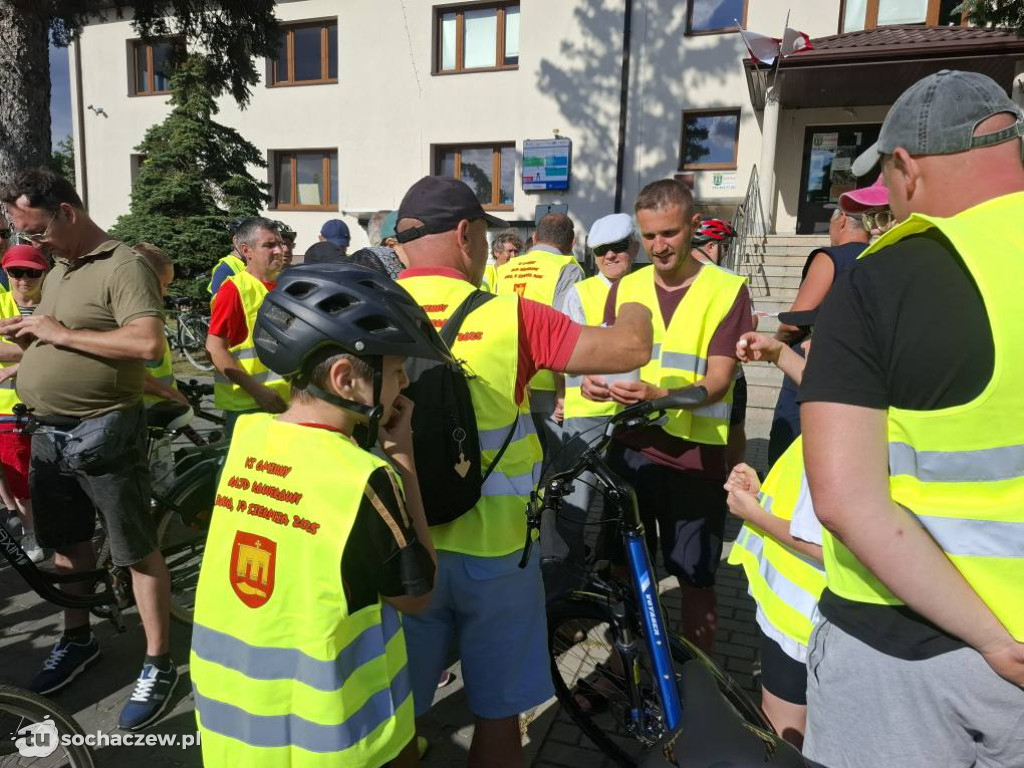 Gmina Rybno: Udany VI Gminny Rajd Rowerowy