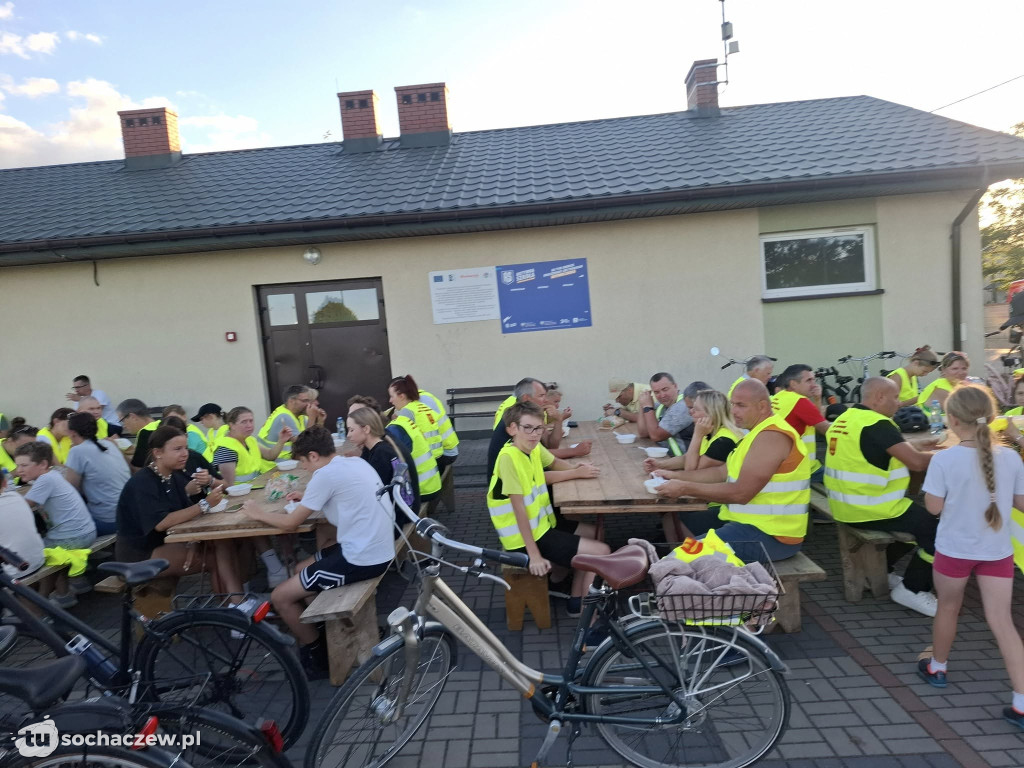 Gmina Rybno: Udany VI Gminny Rajd Rowerowy