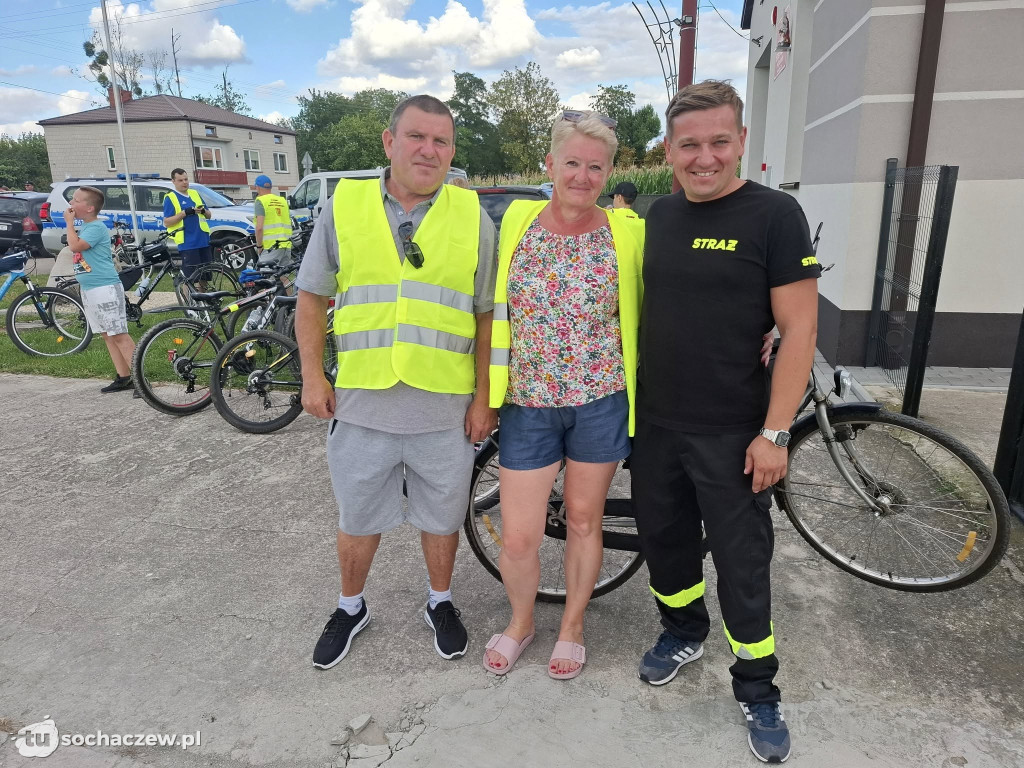 Gmina Rybno: Udany VI Gminny Rajd Rowerowy