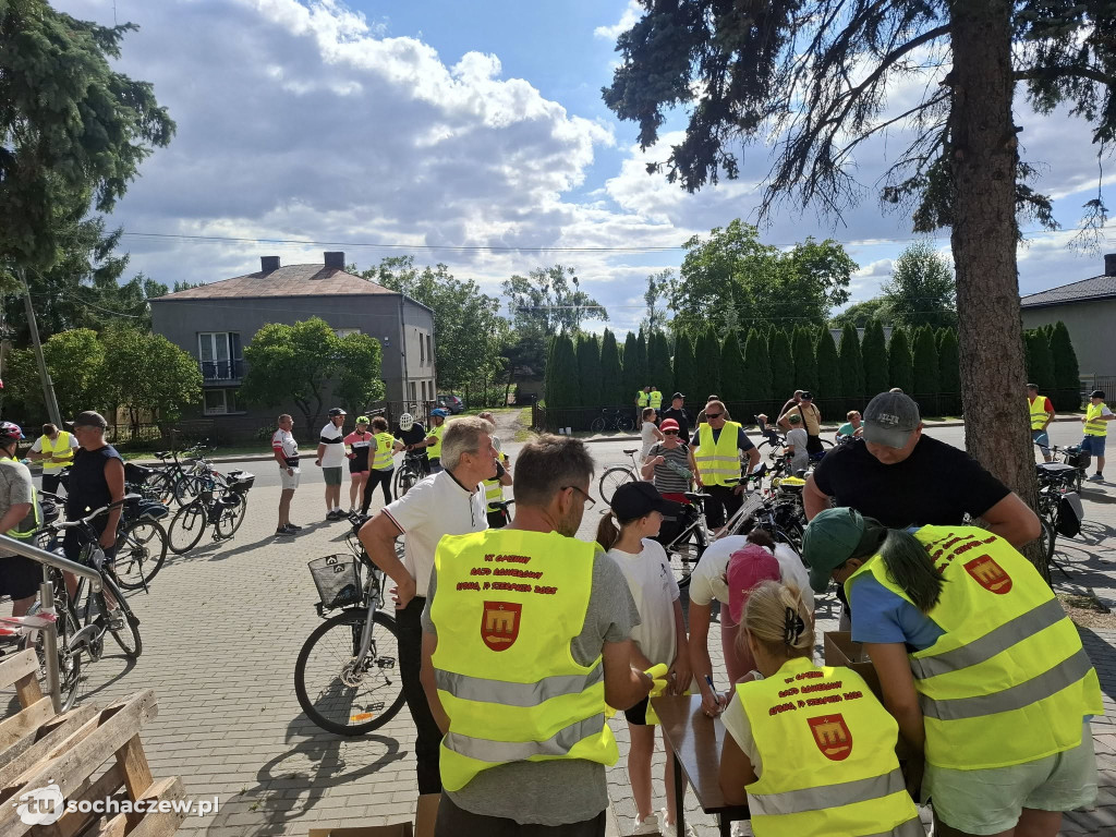 Gmina Rybno: Udany VI Gminny Rajd Rowerowy