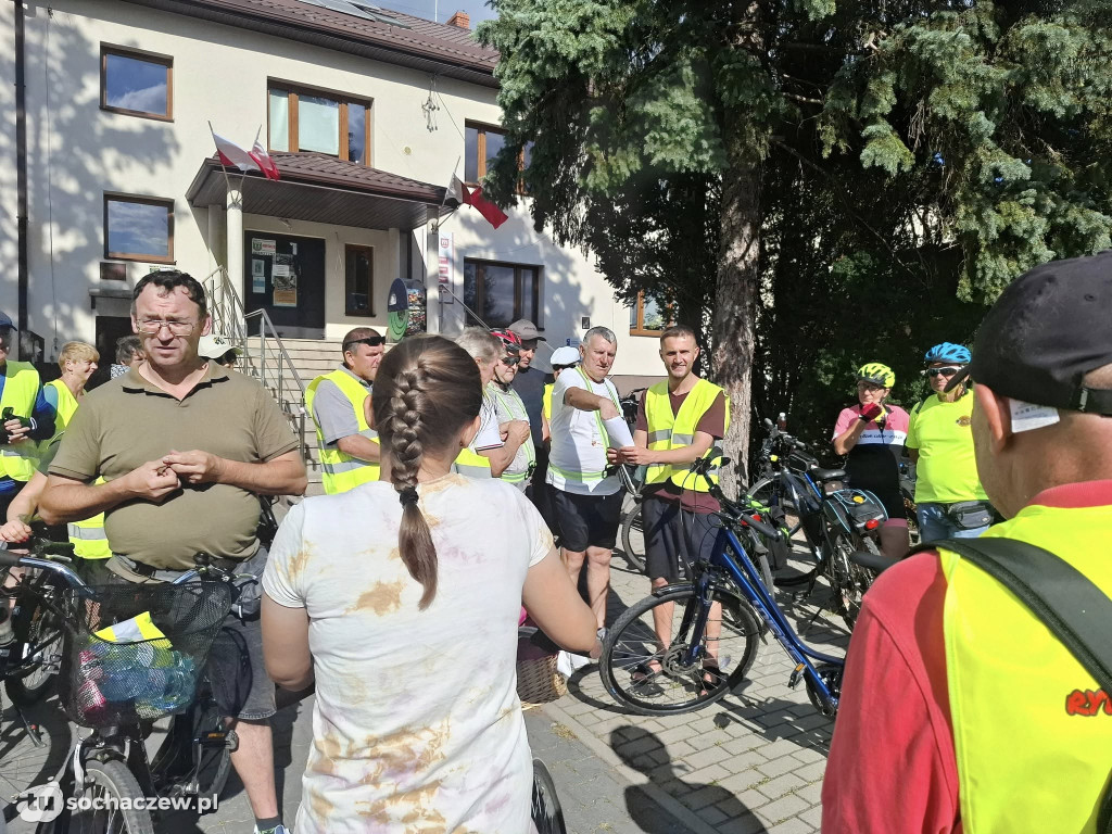 Gmina Rybno: Udany VI Gminny Rajd Rowerowy