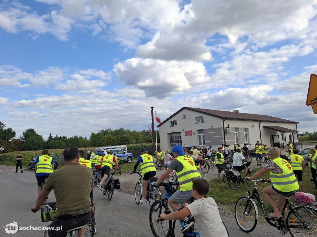 Gmina Rybno: Udany VI Gminny Rajd Rowerowy