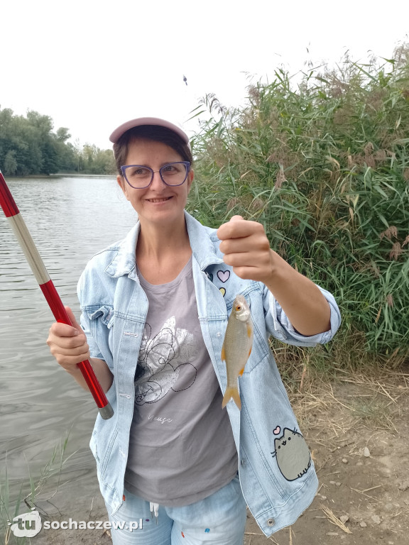 Piknik wędkarski nad zalewem w Boryszewie