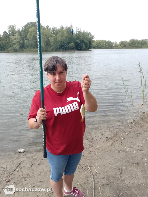 Piknik wędkarski nad zalewem w Boryszewie