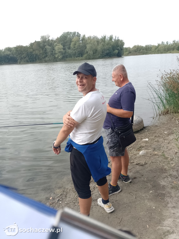 Piknik wędkarski nad zalewem w Boryszewie