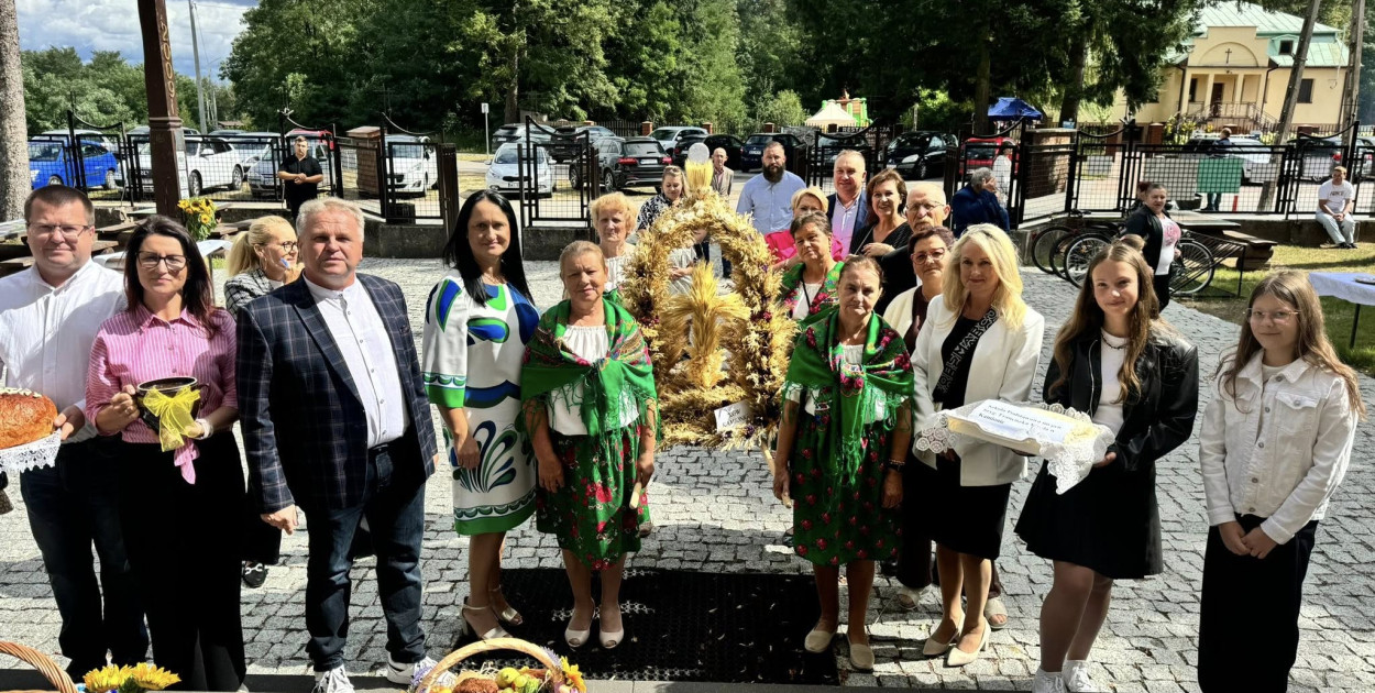 Dożynki parafialne w Kamionie