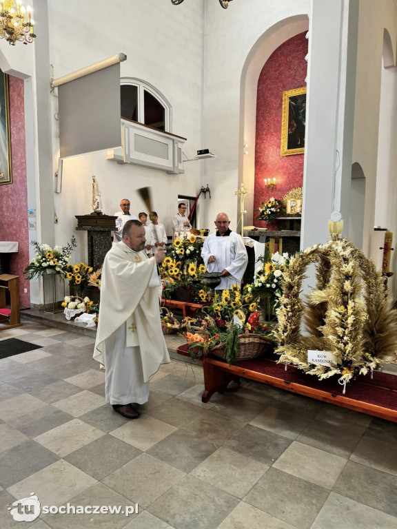 Dożynki parafialne w Kamionie