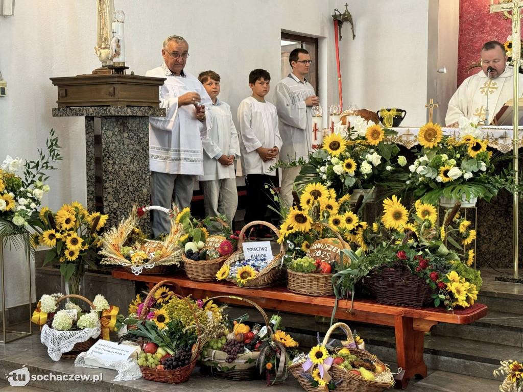 Dożynki parafialne w Kamionie