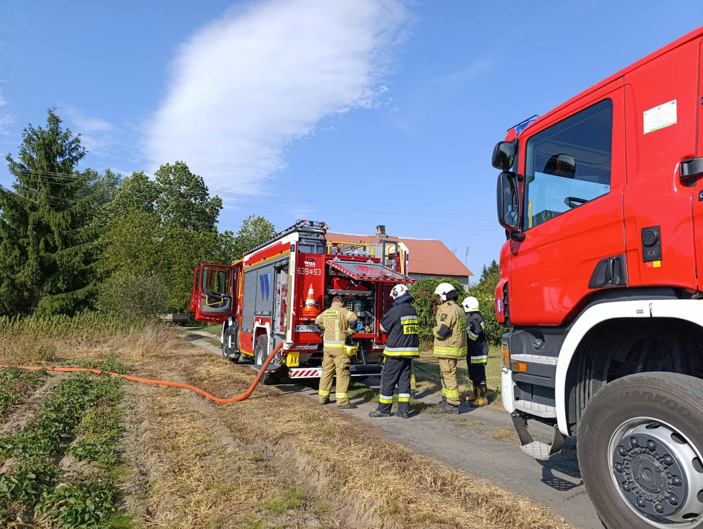 Pożary w powiecie sochaczewskim