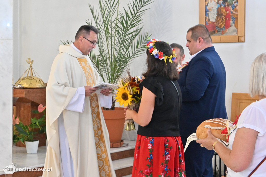 Dożynki parafialne w Kątach
