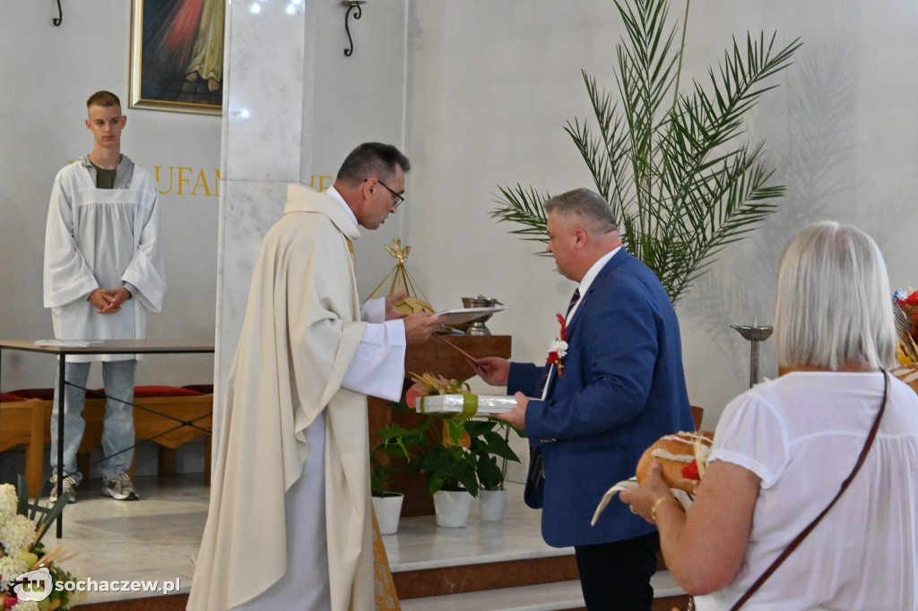 Dożynki parafialne w Kątach