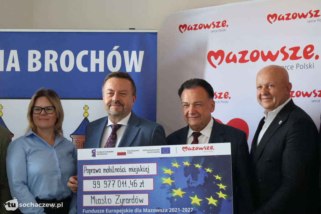 Brochów: podpisano umowy z Marszałkiem