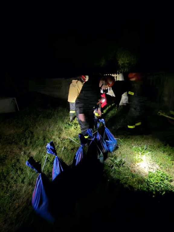 Nocowanka w OSP Kromnów z przygodami