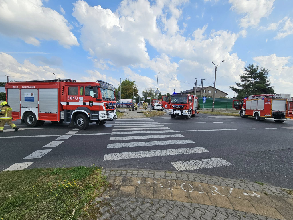 Wypadek w Elżbietowie