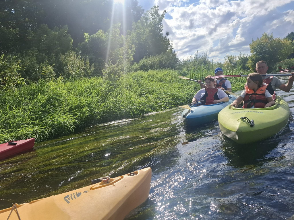 Spływ kajakowy w Rybnie 2025
