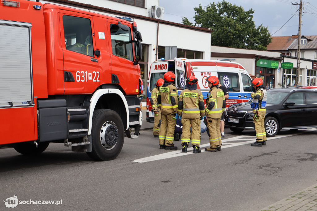 Wypadek na Pokoju w Sochaczewie