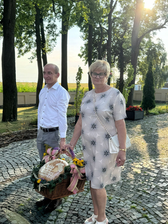 Dożynki parafialne w Młodzieszynie