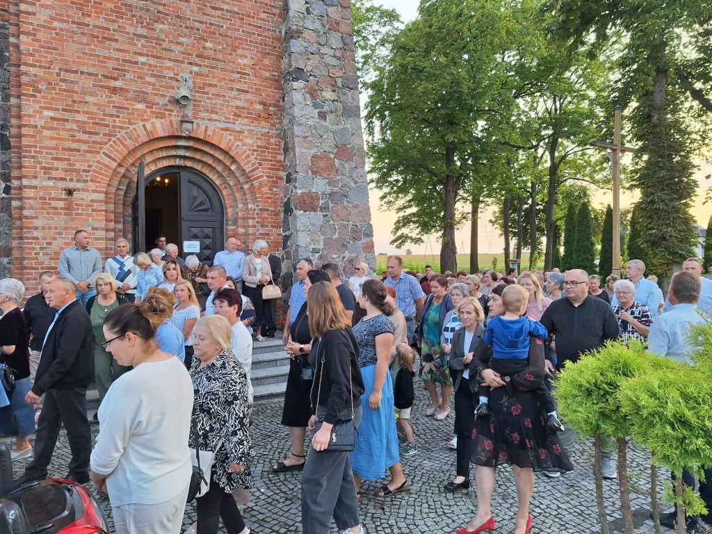 Dożynki parafialne w Młodzieszynie
