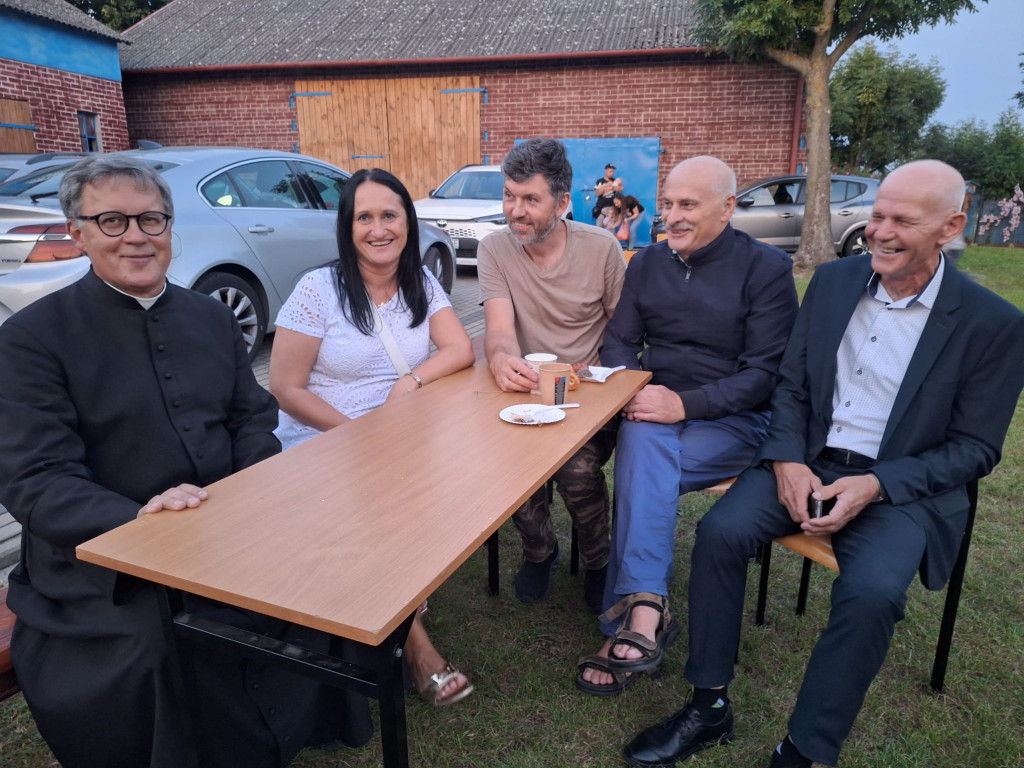 Dożynki parafialne w Młodzieszynie