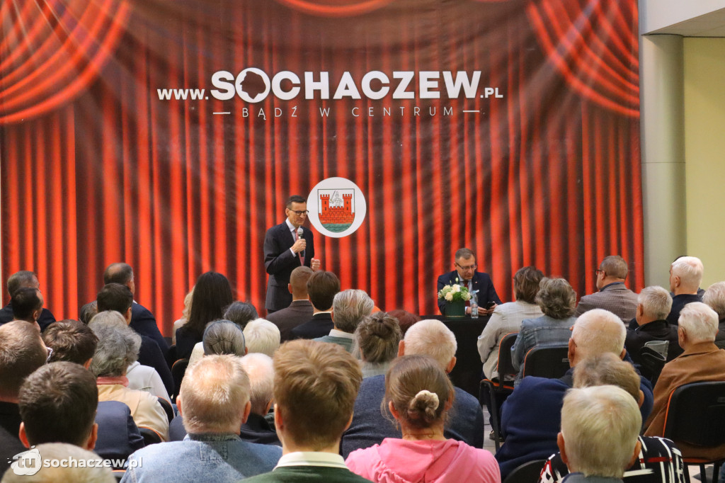 Mateusz Morawiecki w Sochaczewie