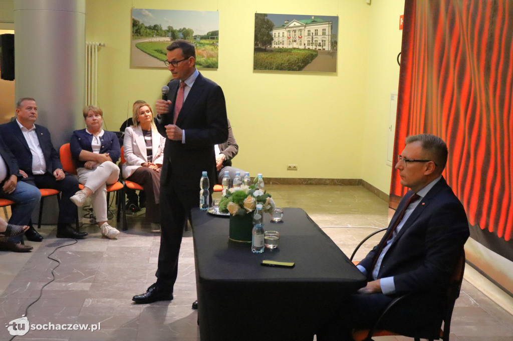 Mateusz Morawiecki w Sochaczewie