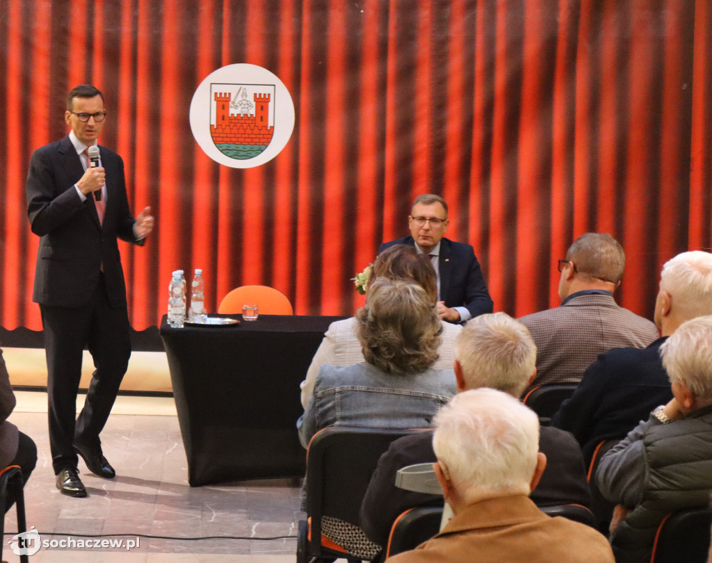 Mateusz Morawiecki w Sochaczewie