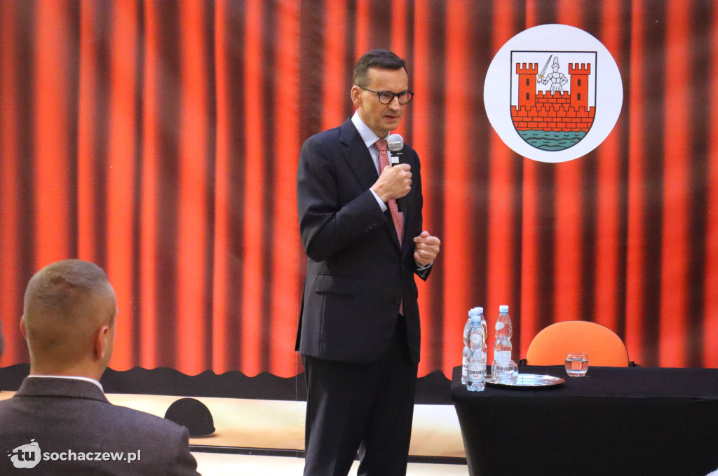 Mateusz Morawiecki w Sochaczewie