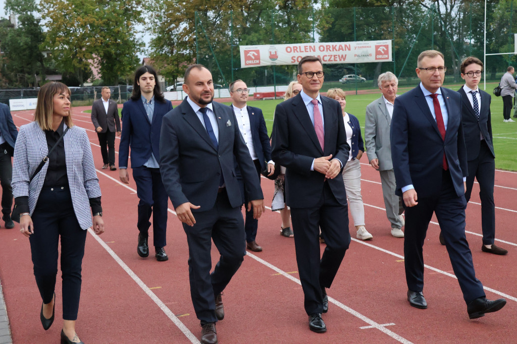 Mateusz Morawiecki w Sochaczewie