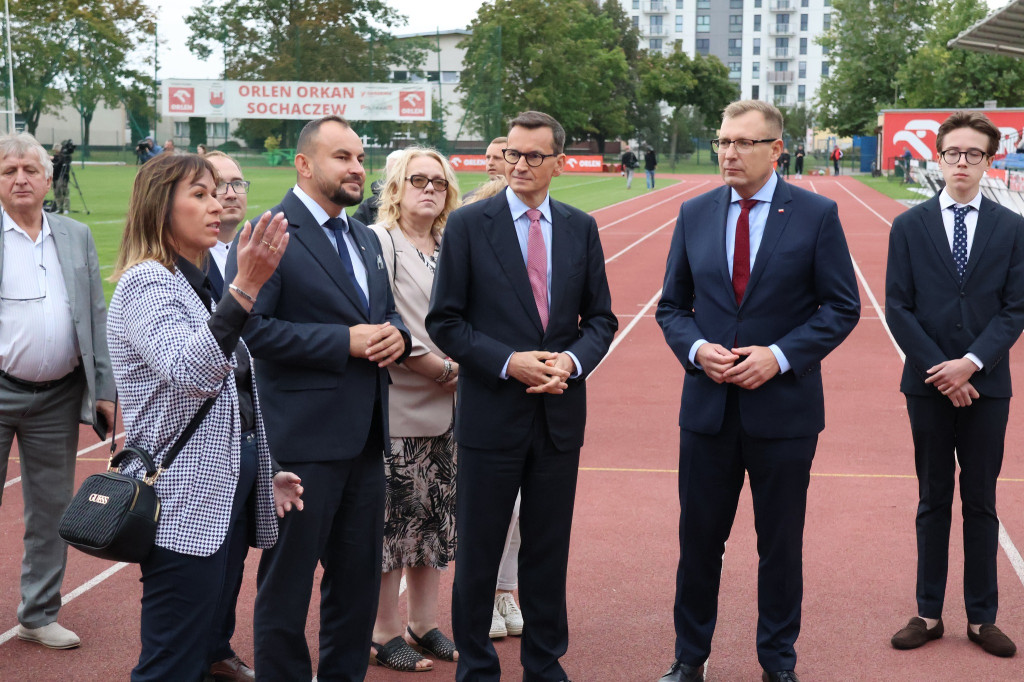 Mateusz Morawiecki w Sochaczewie