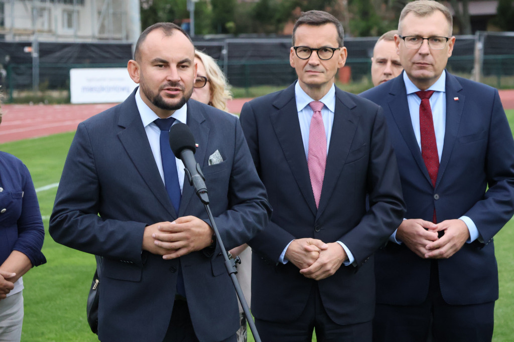Mateusz Morawiecki w Sochaczewie