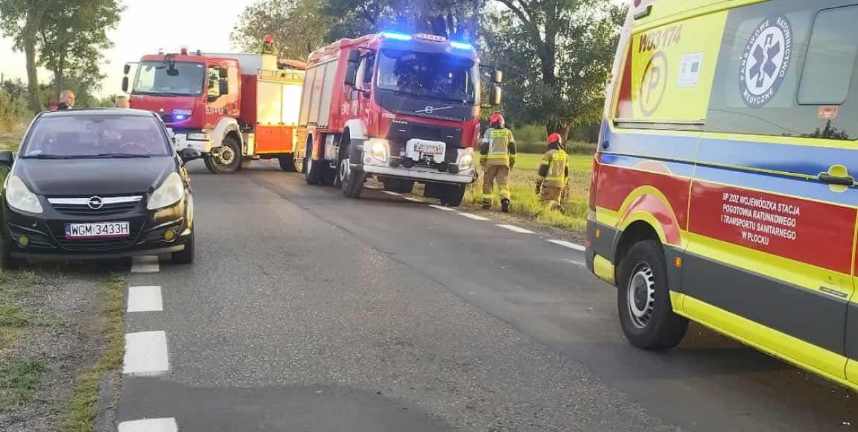 Śmiertelny wypadek na DW 705