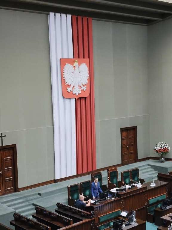 Uczniowie z Iłowa na sesji Sejmu Dzieci i Młodzieży