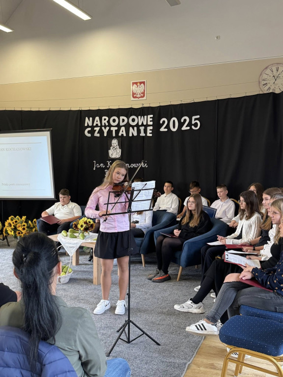 Narodowe Czytanie w Młodzieszynie
