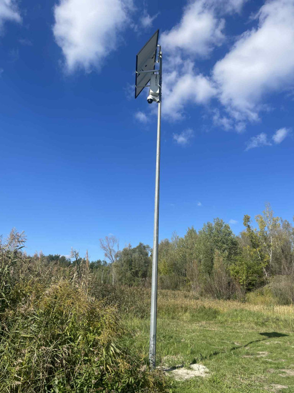 Zbiornik w Plecewicach z monitoringiem