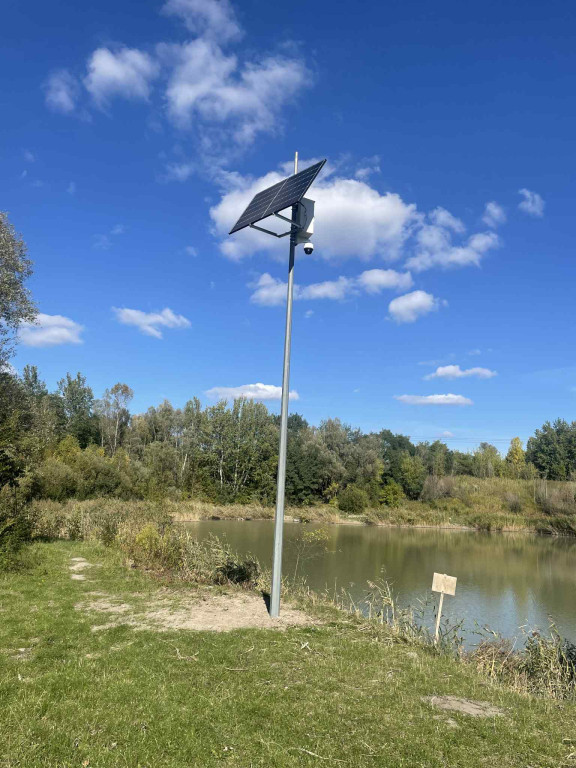 Zbiornik w Plecewicach z monitoringiem