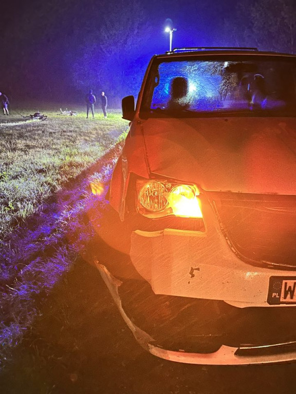 Śmiertelne potrącenie rowerzystki